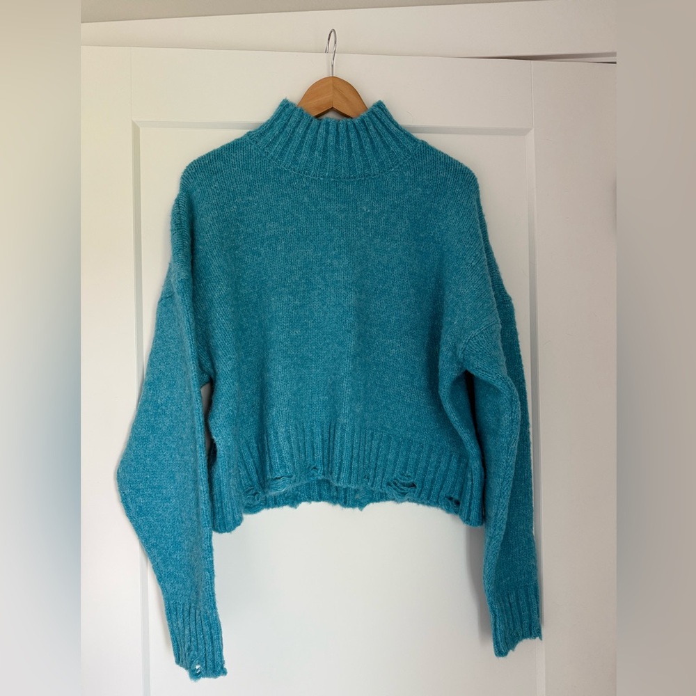 Cozy Blue Sweater